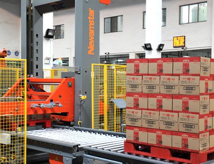 Paletizadora de pórtico